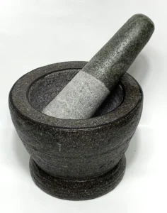 STONE MORTAR & PESTLE