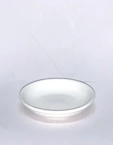 WHITE SAUCE DISH 4"